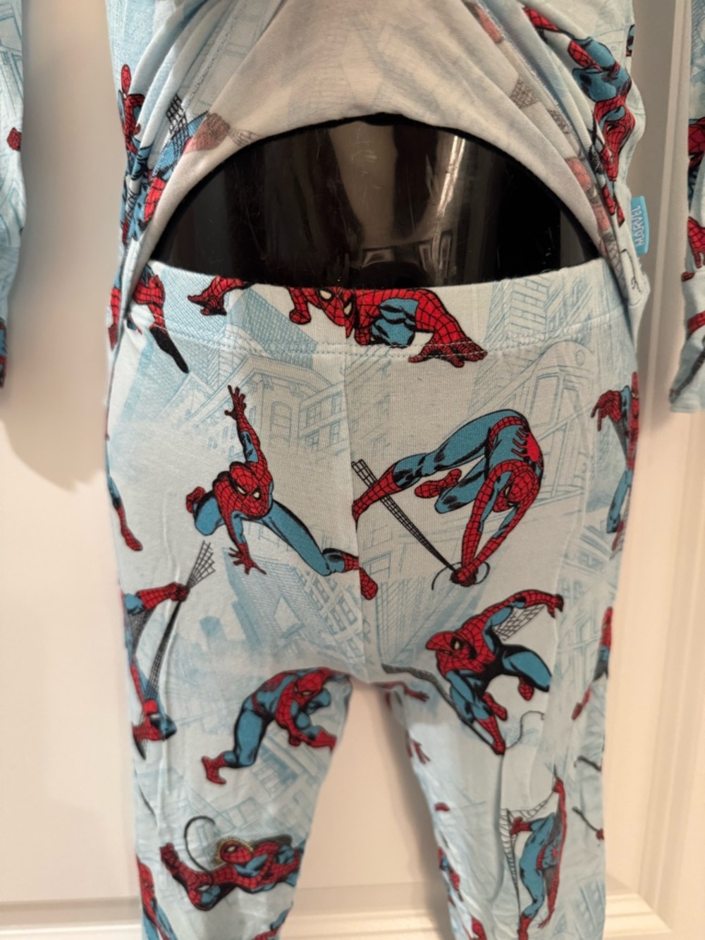 Posh Peanut Marvel Spider-Man Kids Bamboo Pajama Set - Picture 5 of 8